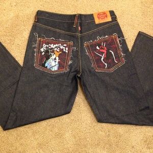 New Red Monkey Jeans
